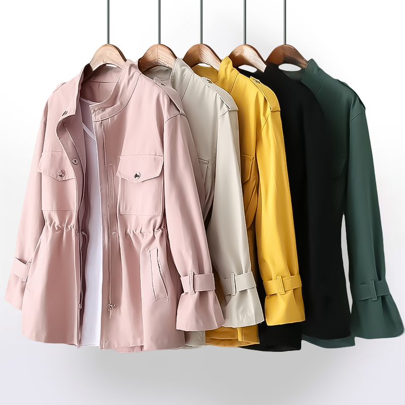 Levoire | Trench-Coat Mi-Long Avec Fermeture Éclair