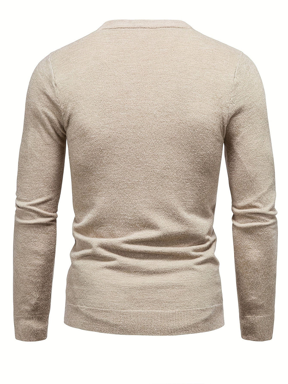 Levoire | Pulli Tricot Relaxant Pour Hommes Avec Encolure Ronde