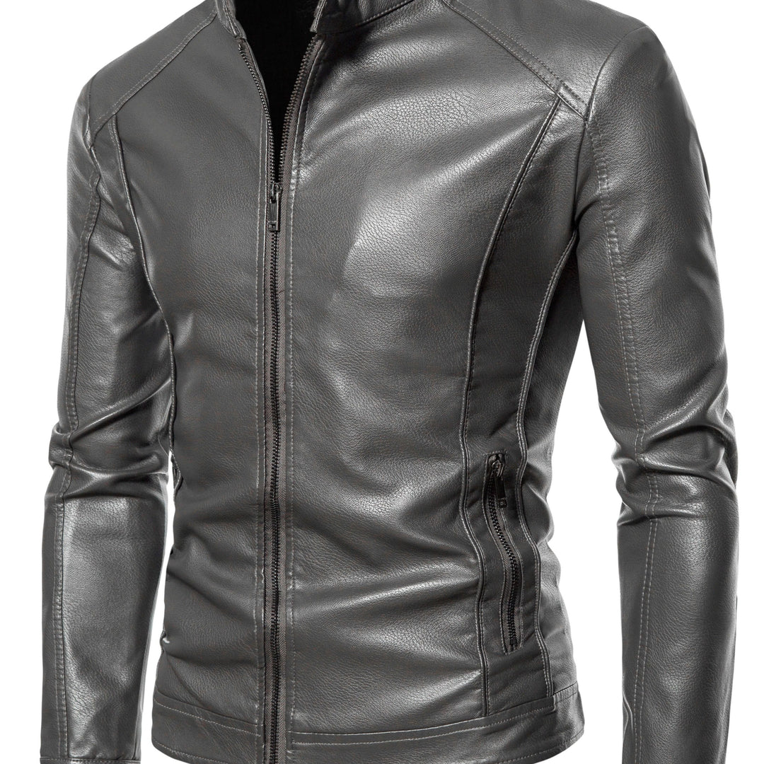 Levoire | Veste En Simili Cuir Pour Hommes Élégante Avec Doublure En Polaire Chaude