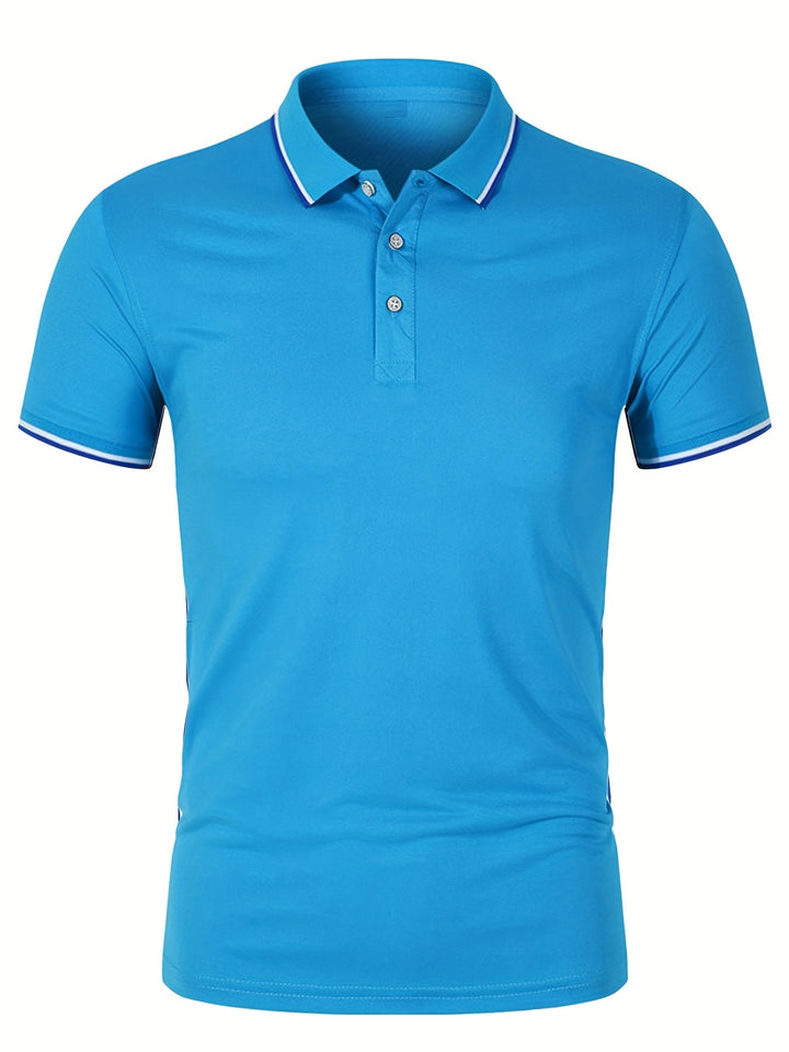 Levoire | Polo Léger Pour Homme Avec Bouton