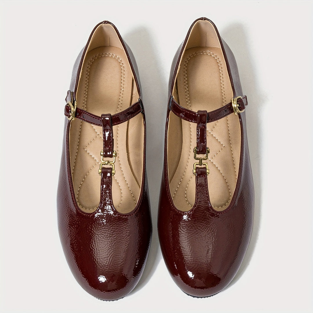 Levoire | Belles Chaussures Rouges Femmes Talon Bas