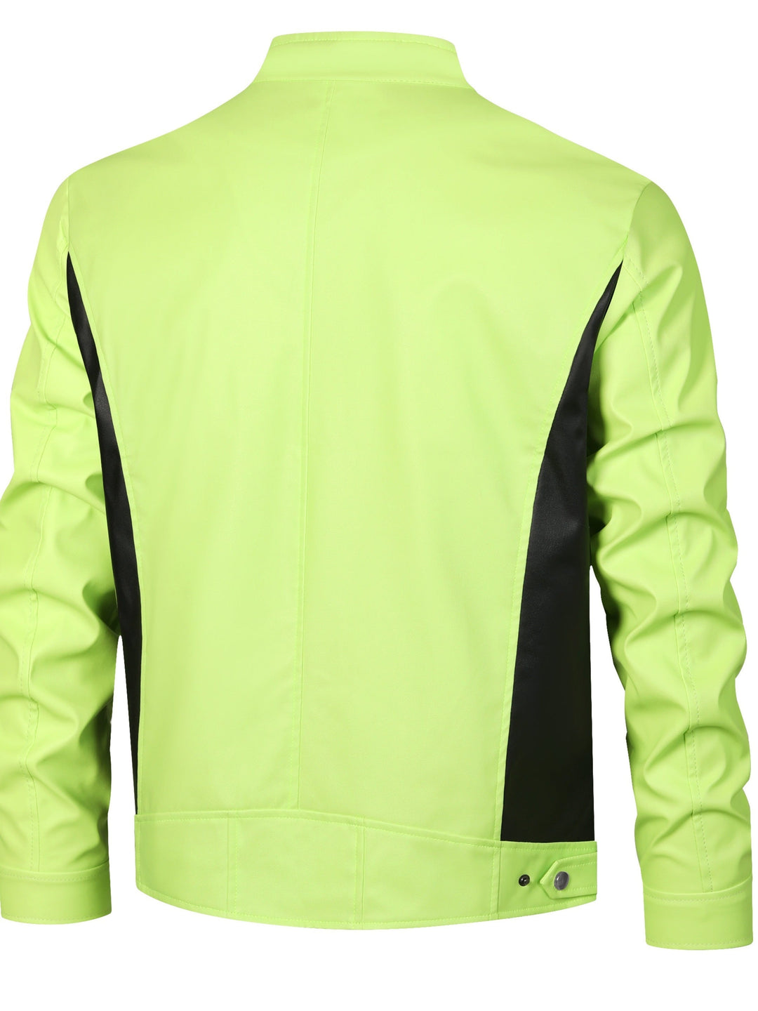 Levoire | Veste En Cuir Pu Stylée Pour Hommes Avec Blocs De Couleur