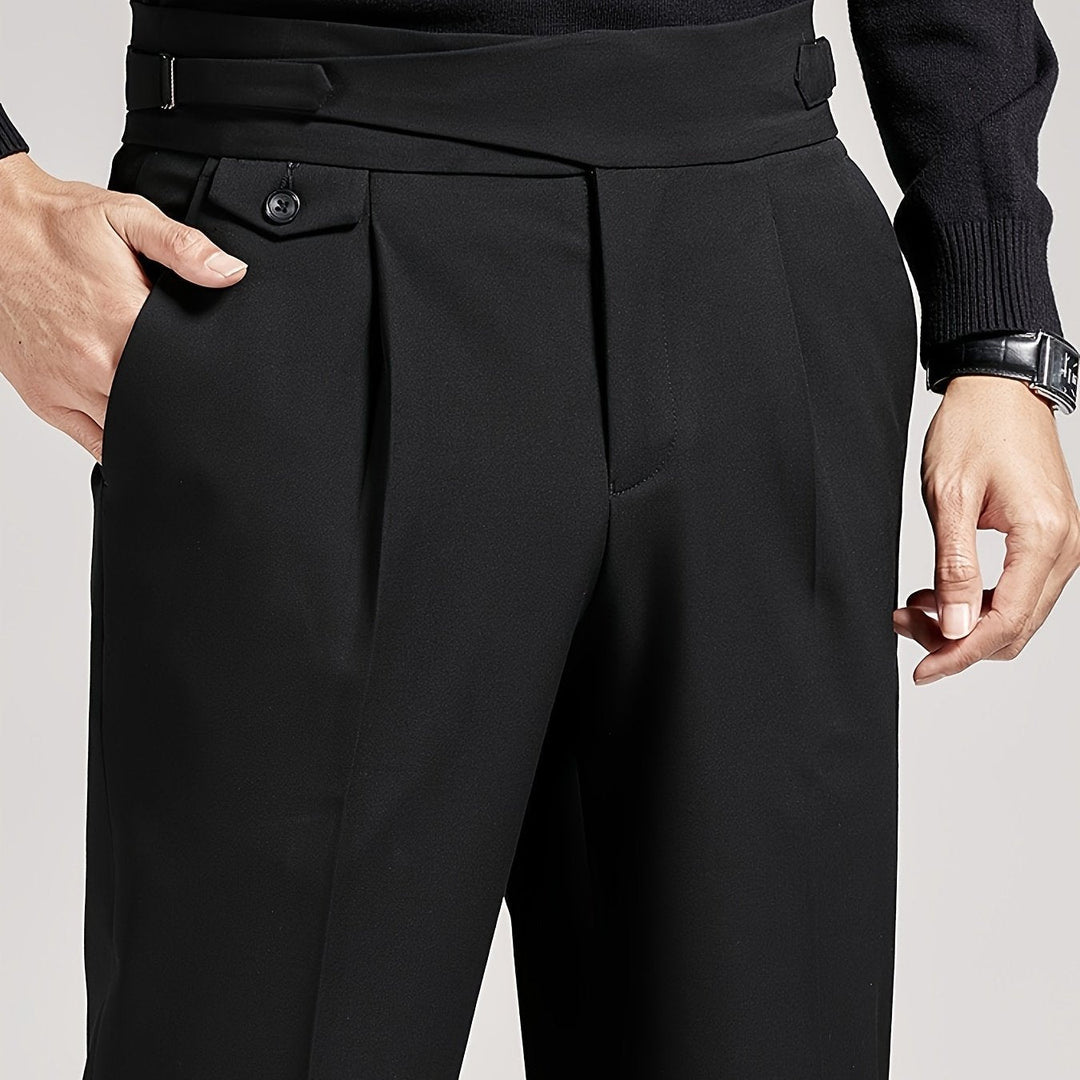 Levoire | Pantalon D'Affaires Regular Fit Unicolore