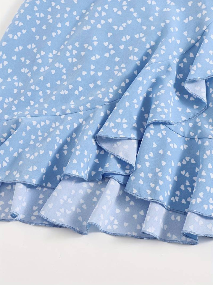 Levoire | Robe Cami À Volants Avec Lacet
