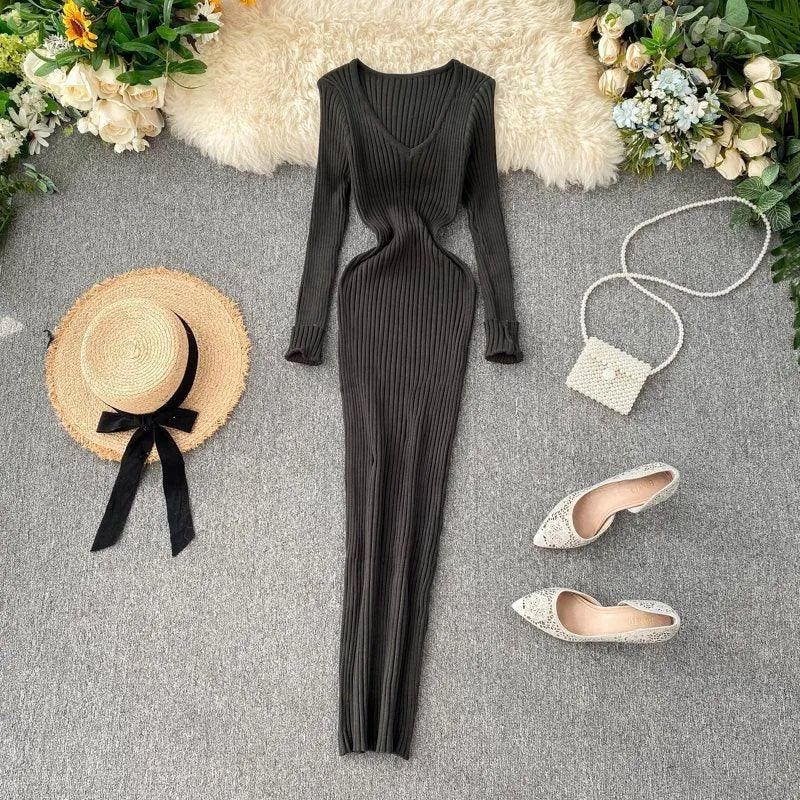 Levoire | Robe femme simple Armeeni vert Une taille
