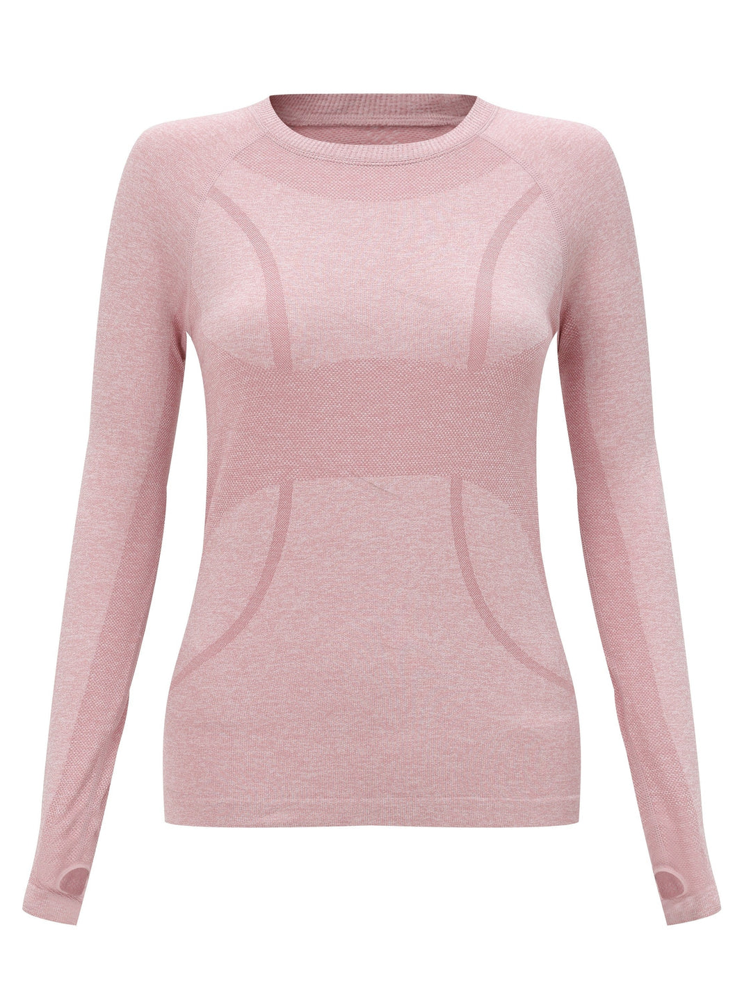 Levoire | T-Shirt De Course À Séchage Rapide Avec Manches Longues Couleur rose