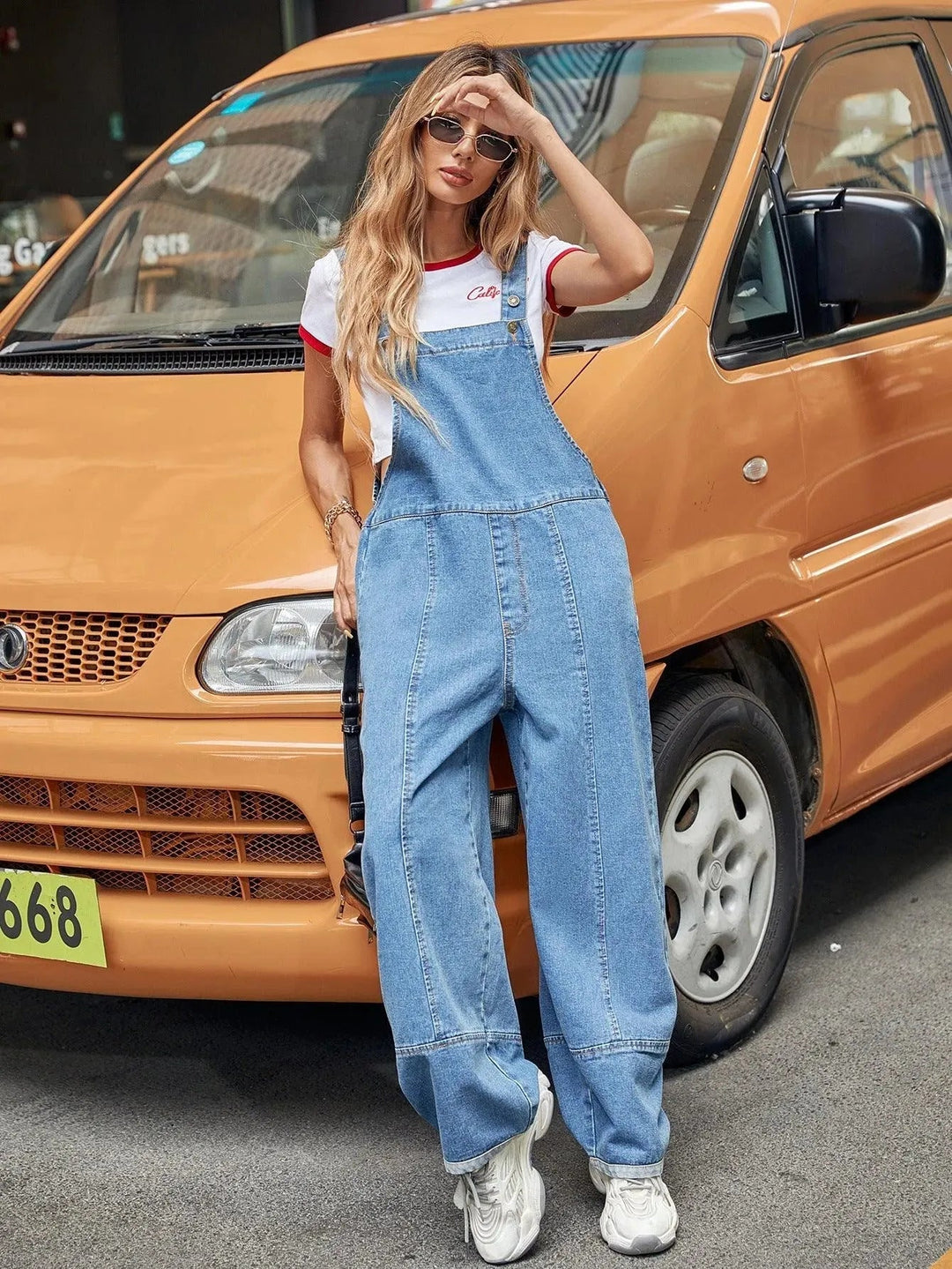 Levoire | Salopette en denim décontractée pour femmes
