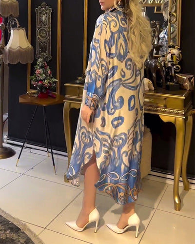 Levoire | Femmes Élégante Robe Imprimée