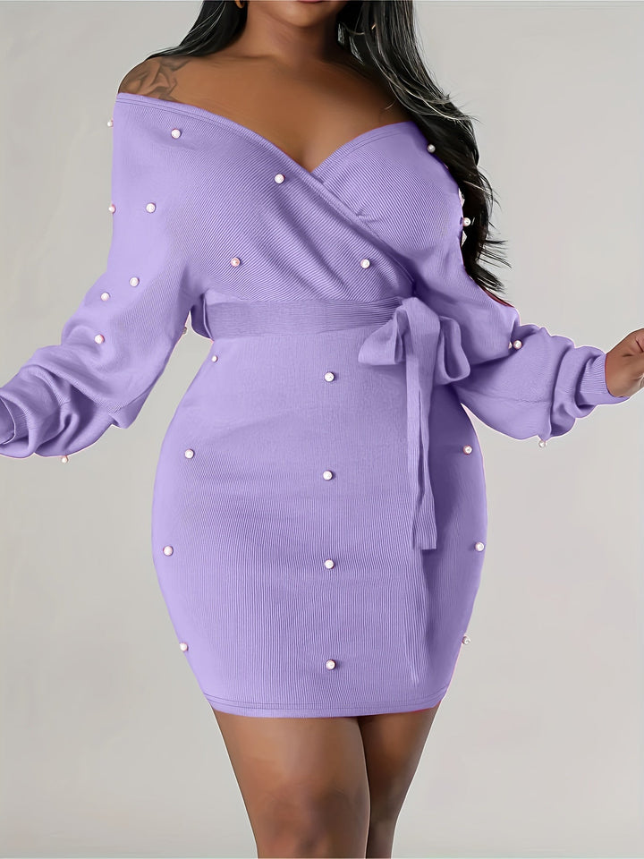 Levoire | Robe Ajustée Avec Perles
