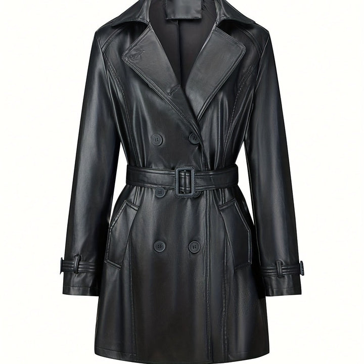 Levoire | Trench-Coat Vintage À Double Boutonnage Ceinturé