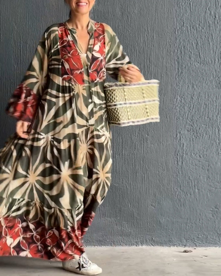 Levoire | Robe Longue À Fleurs