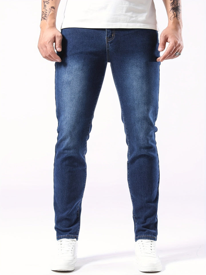 Levoire | Pantalons En Denim Stretch Rennon Slim Fit Pour Hommes