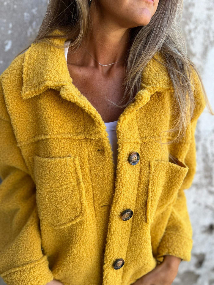 Levoire | Jupe Maxi Plissée Fluide Femme Jaune
