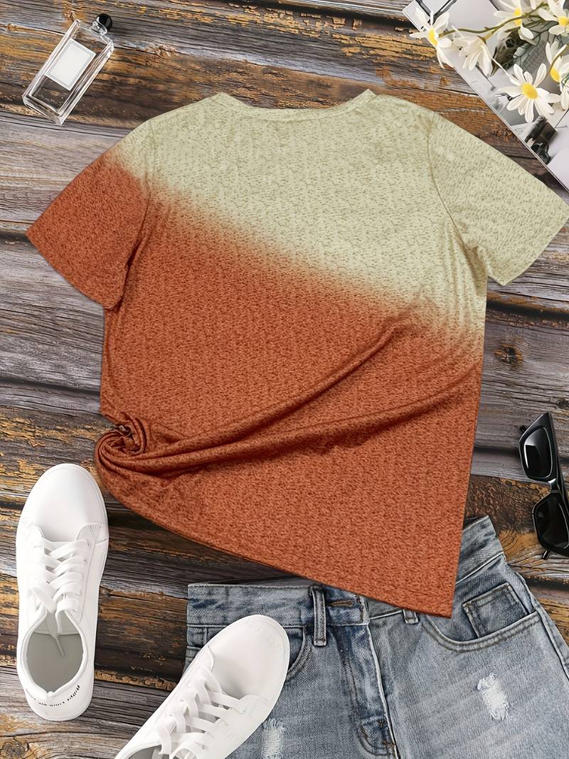 Levoire | T-Shirt Avec Impression De Cœur De Papillon Et Col Rond