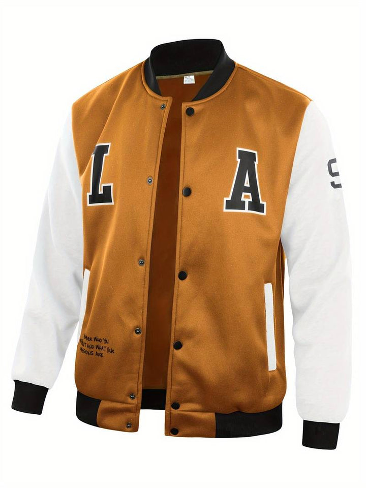 Levoire | Veste Pour Hommes Pour L'Hiver Froid Couleur gingembre