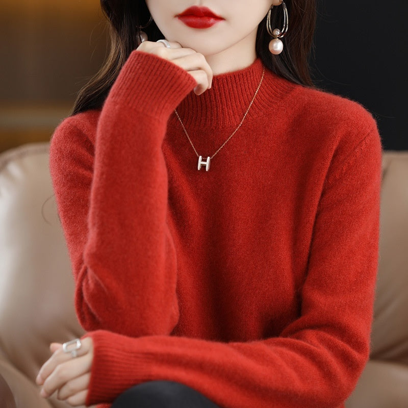 Levoire | Pull Avec Sensation Cachemire Rot