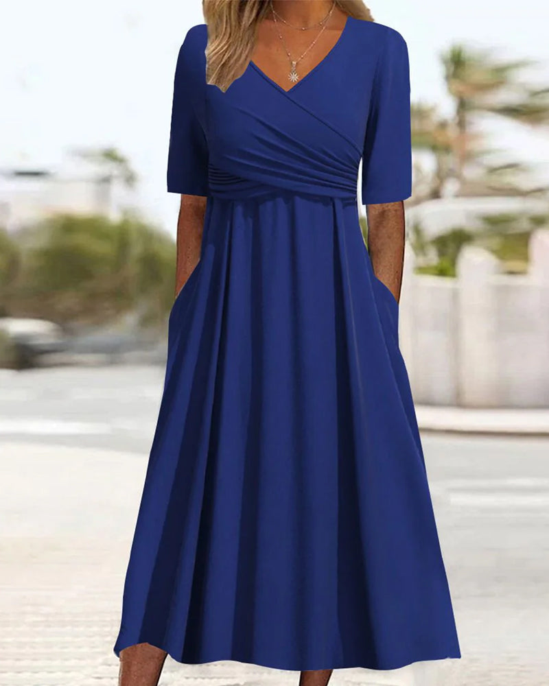 Levoire | Robe de printemps luxueuse Bleu