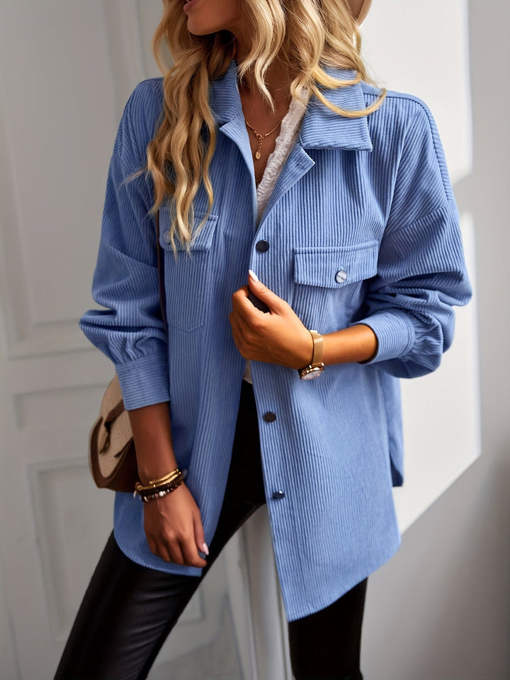 Levoire | Veste Avec Boutons Et Poches Pour Femmes