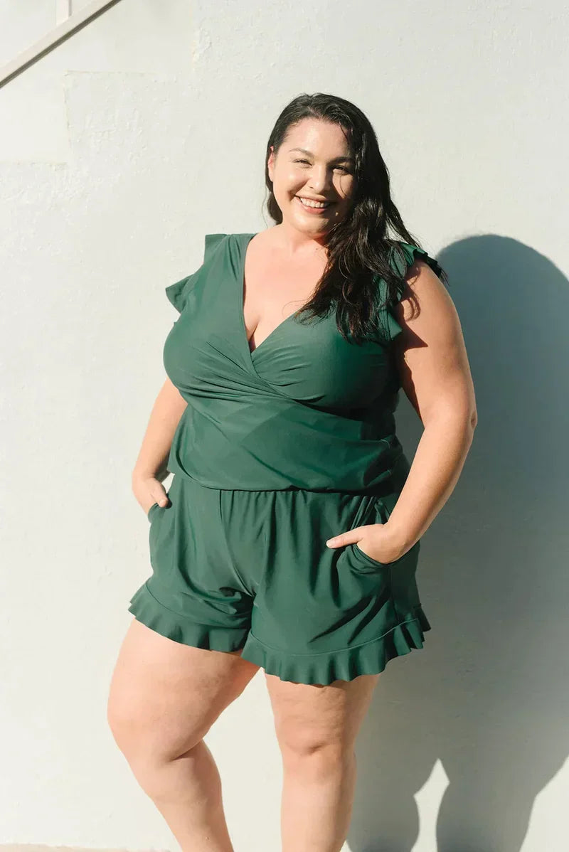 Levoire | Maillot De Bain Avec Soutien Élégance & Confiance En Soi Verte