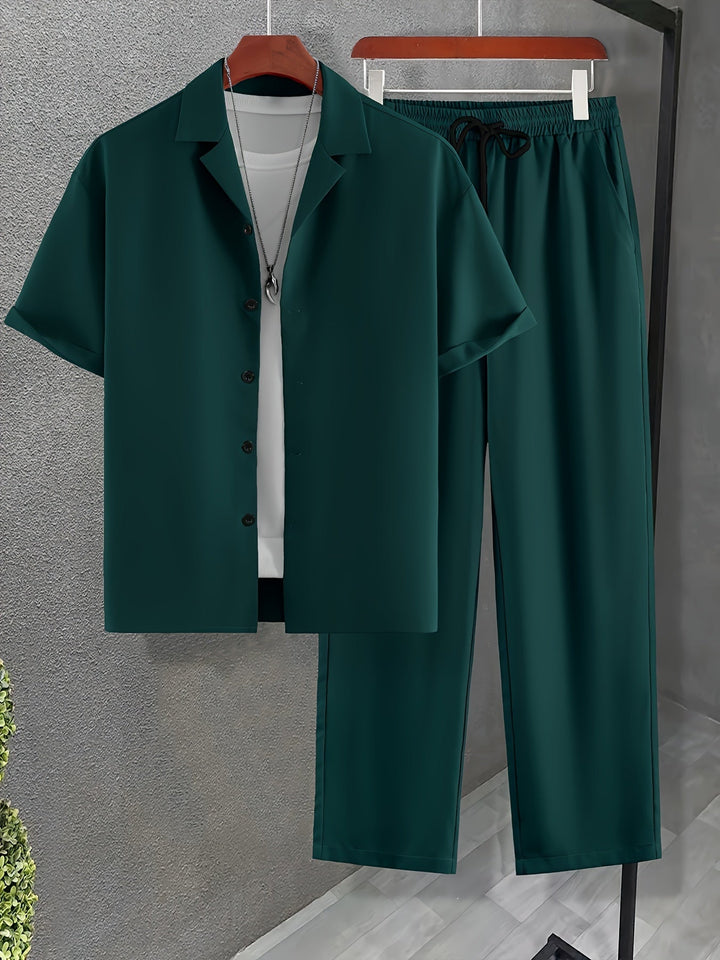 Levoire | Été Homme Tenue Vert foncé