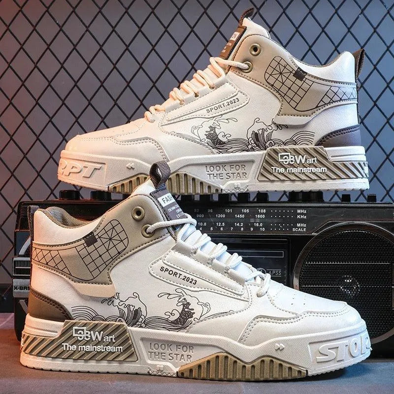 Levoire | Kiki décontracté chaussures pour hommes Beige