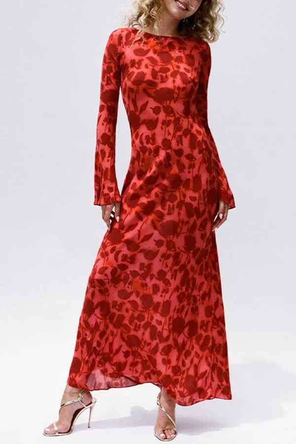 Levoire | Robe Maxi À Imprimé Floral Pour Femmes