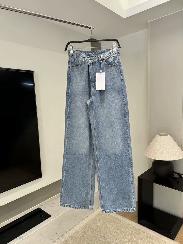 Levoire | Croisé Et Détendu Jeans Lavage