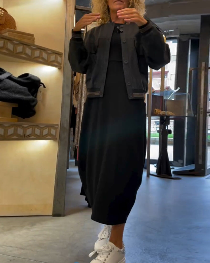 Levoire | Robe Sweatshirt Longue