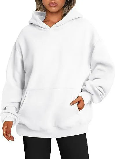Levoire | Sweat à capuche pour femmes avec poches Blanc