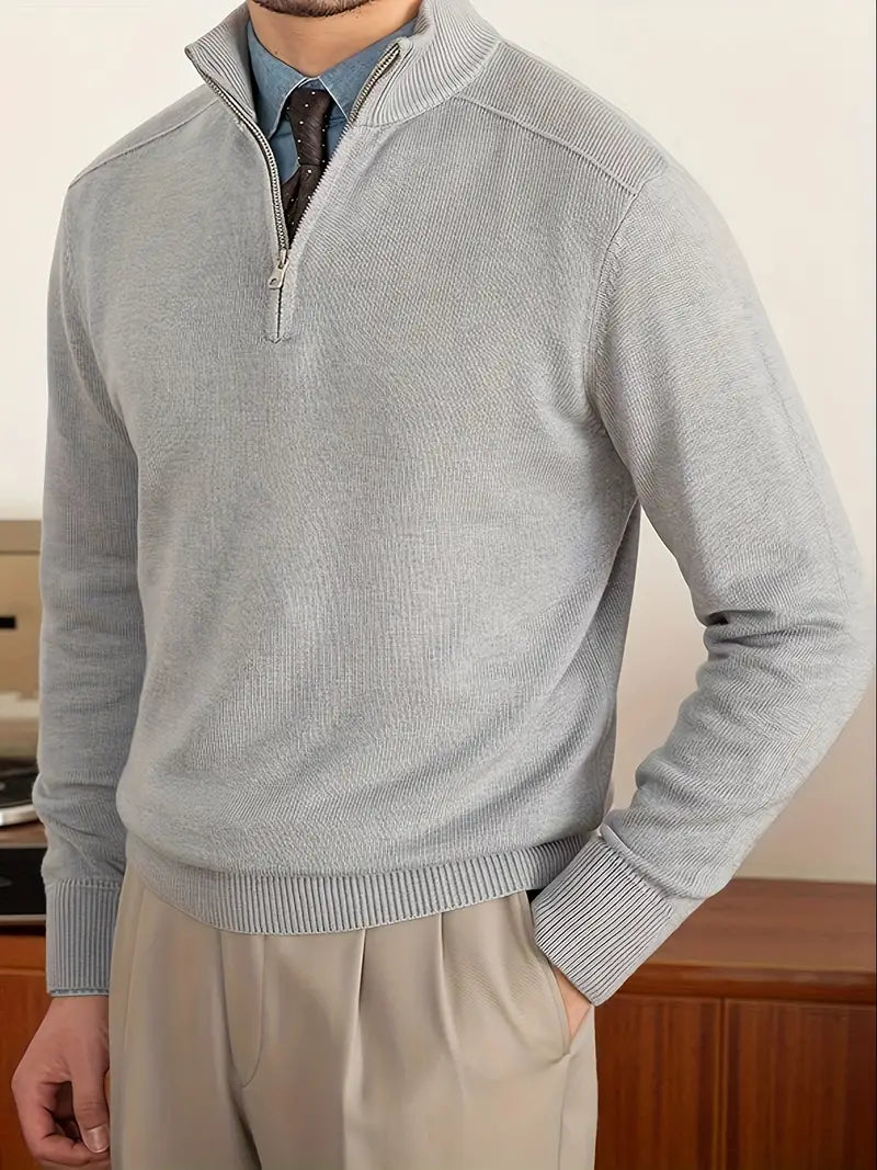 Levoire | Zip Pull-Over Helltgray