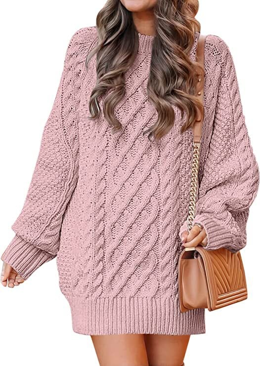 Levoire | Pull Ample Décontracté Rose clair