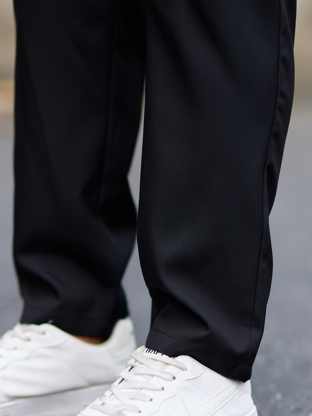 Levoire | Pantalons Pour Hommes Élégants En Polyester Confortable Au Design Uni