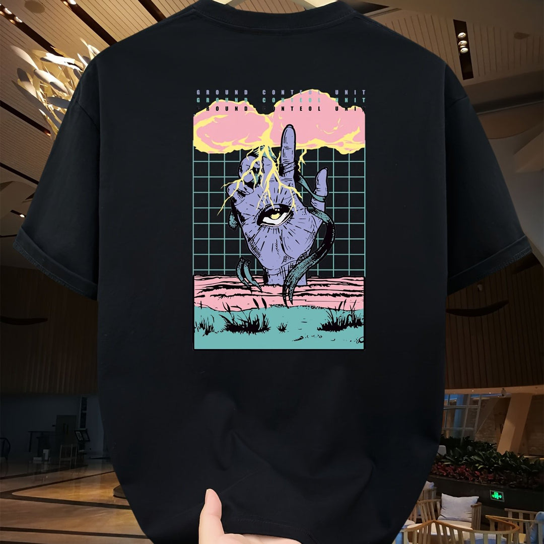 Levoire | T-Shirt Homme Dessin À La Main Graphiques