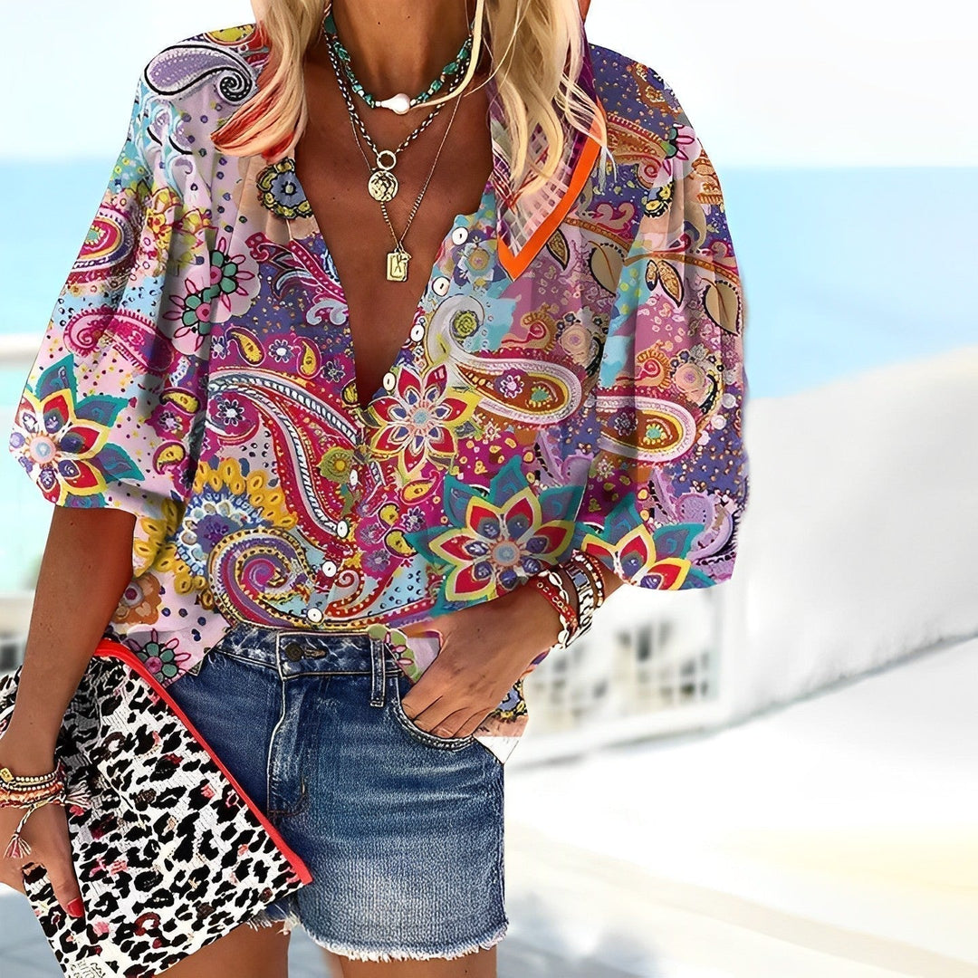 Levoire | Chemise Avec Imprimé Mandala