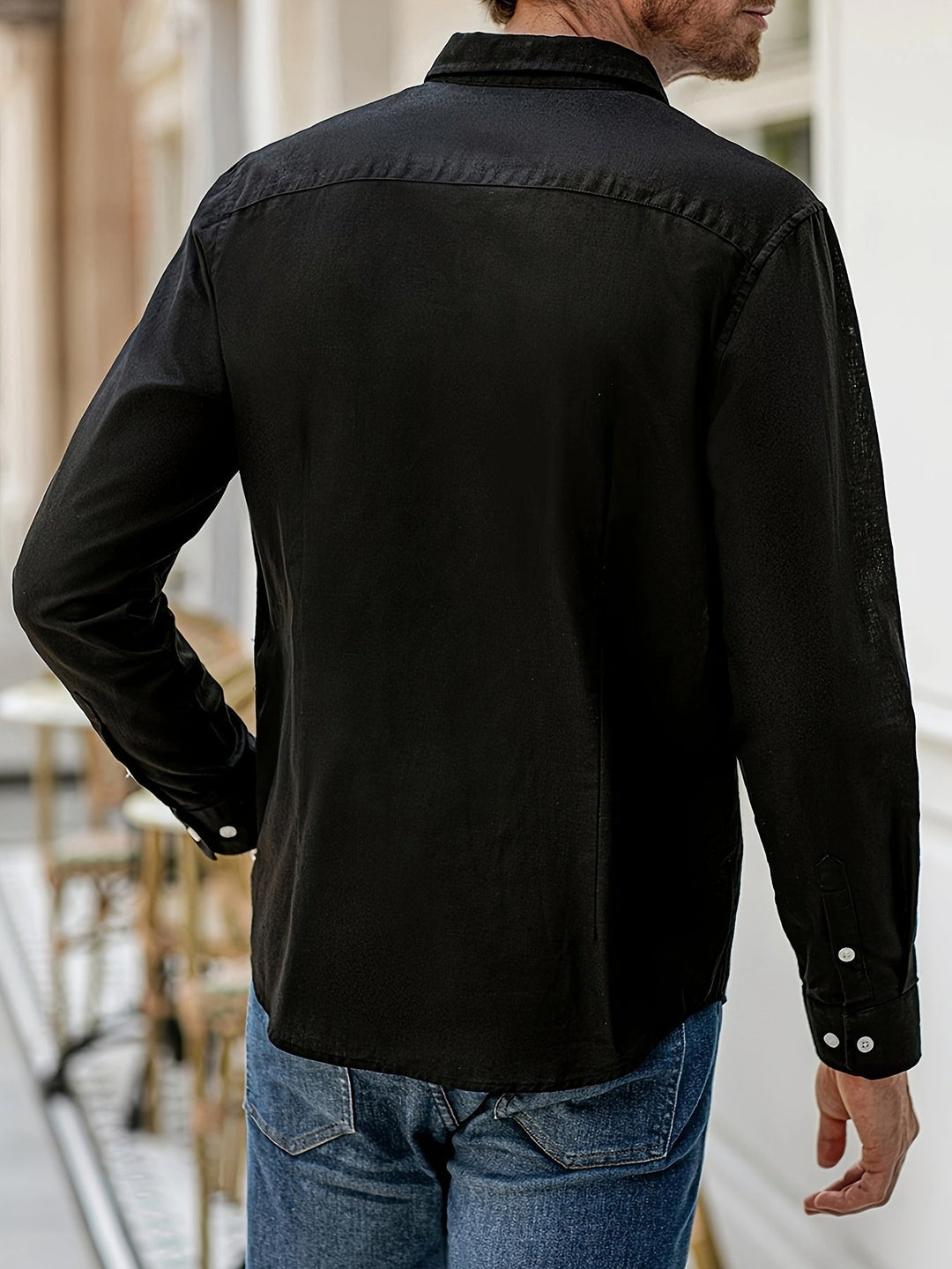 Levoire | Chemise Décontractée À Manches Longues Pour Styles Décontractés