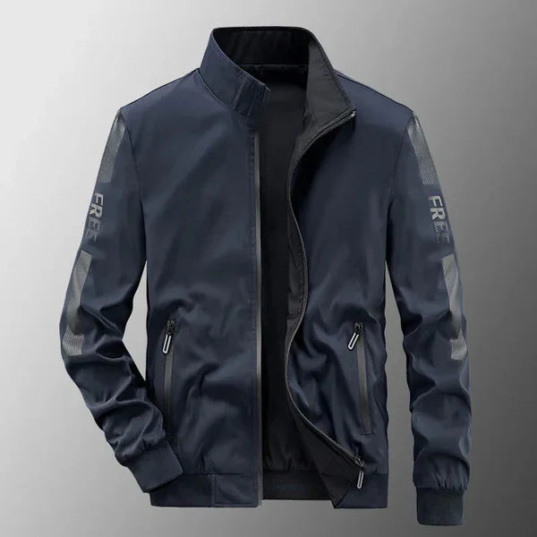 Levoire | Veste D'Été Réversible Bleu foncé