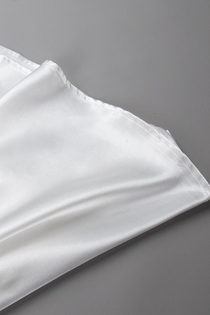 Levoire | Taille Élastique Dos Satin Minx Jupe Élégante & Confortable