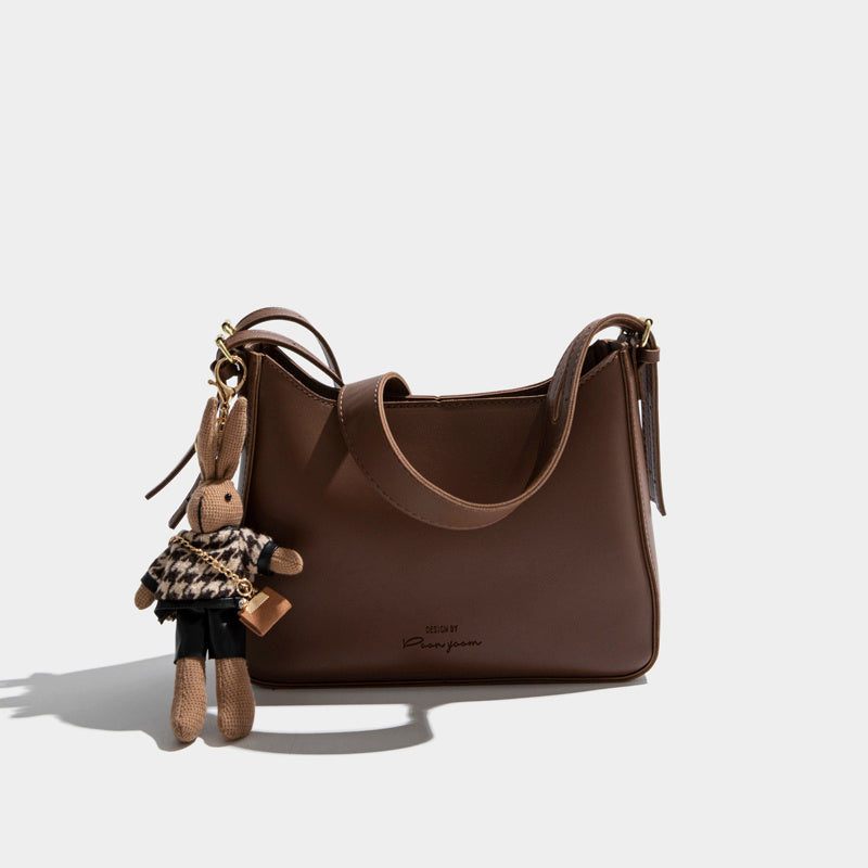 Levoire | Nouveau Sac À Bandoulière Polyvalent Avec Une Texture De Haute Qualité Café