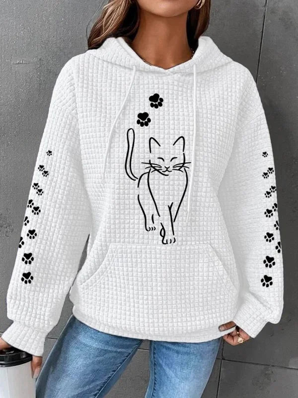 Levoire | Sweat À Capuche Pour Femmes Confortable Blanc