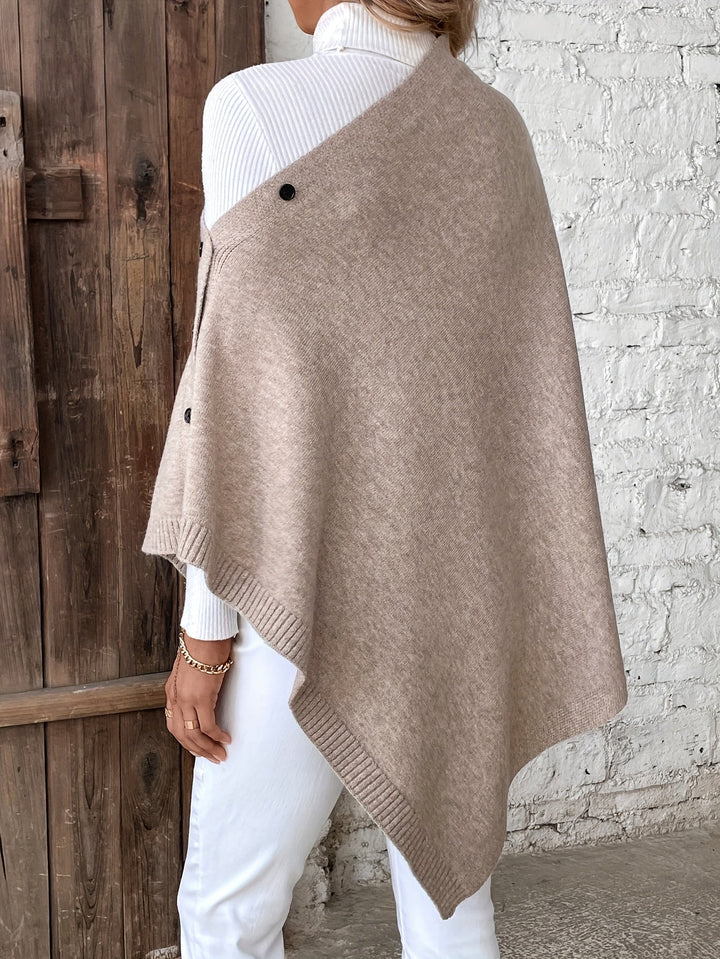 Levoire | Veste En Tricot Durable Avec Bouton À L'Avant