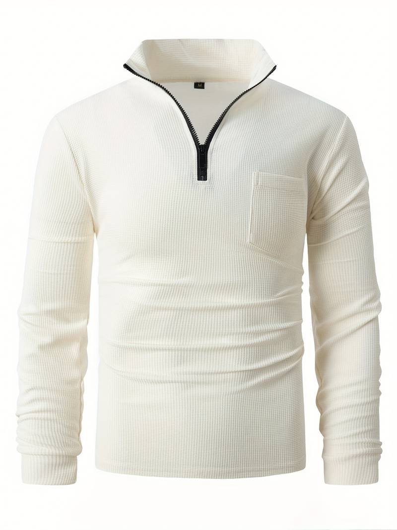Levoire | Chemise À Manches Longues Avec Col Montant