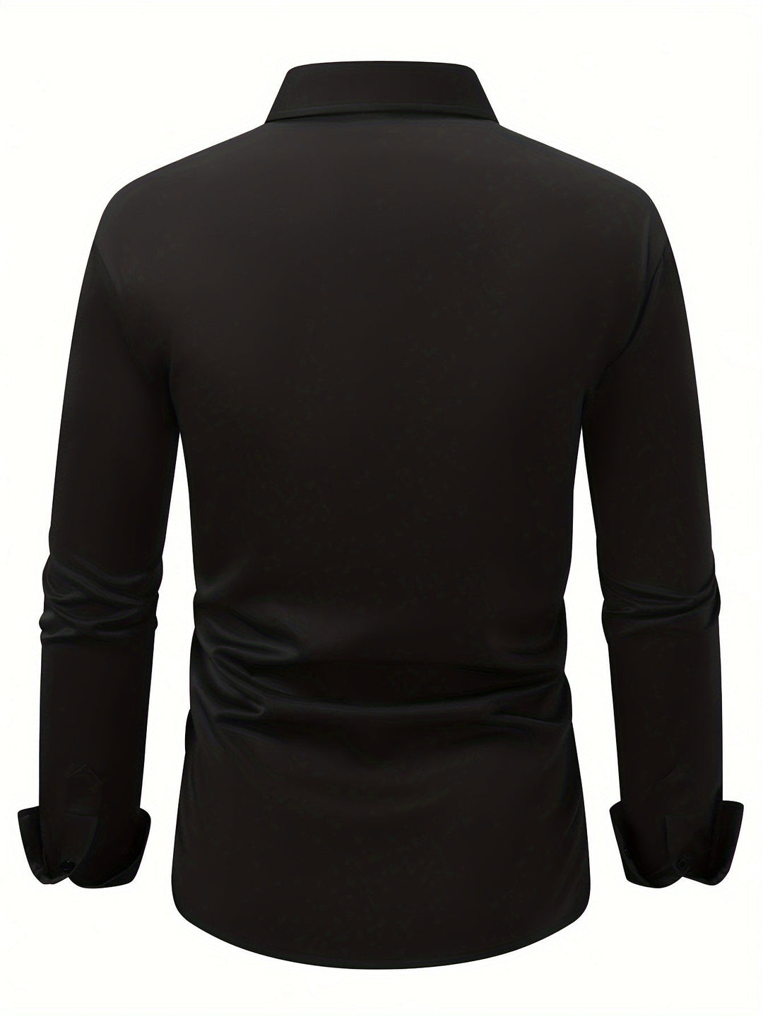 Levoire | Classique Unicolore Chemise À Manches Longues