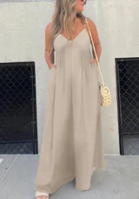 Levoire | Robe à imprimé abstrait Abricot