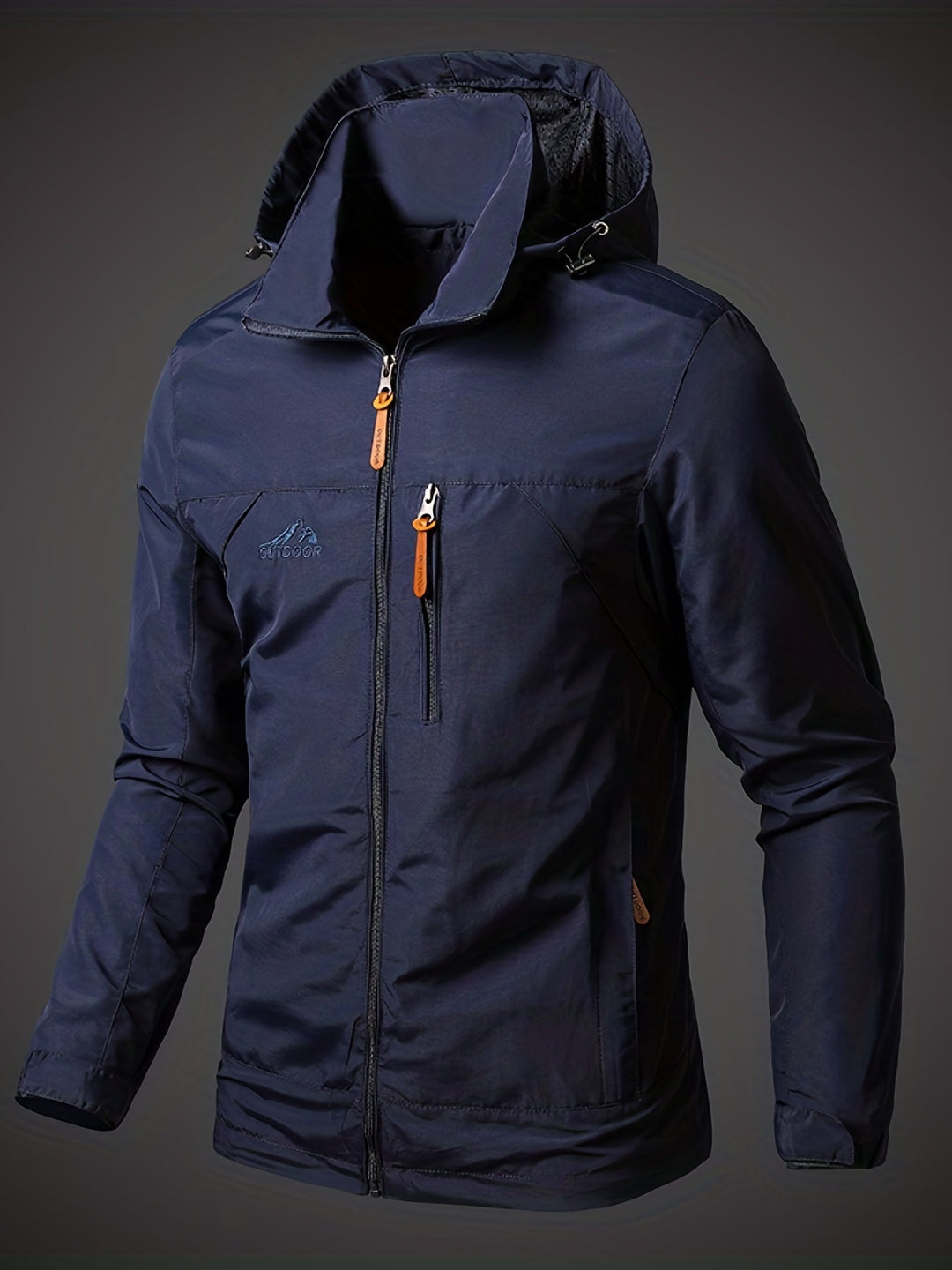 Levoire | Veste Softshell Imperméable Pour Hommes Avec Capuche