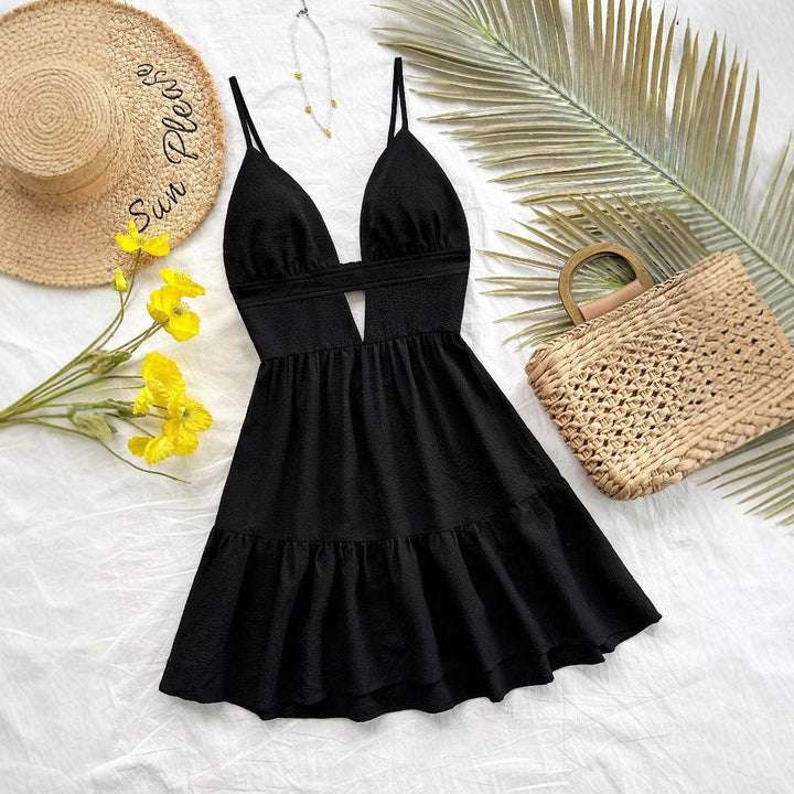Levoire | Robe d'été à bretelles et à taille élastique
