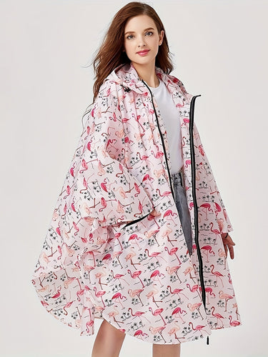 Levoire | Flamingo Sateen Jumpsuit Avec Capuche
