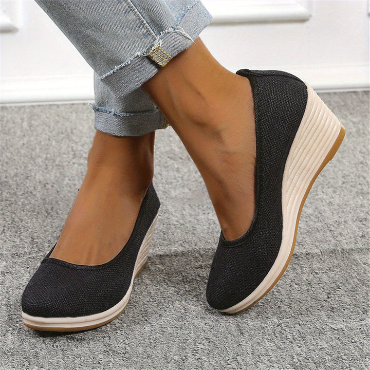 Levoire | Chaussure De Danse Respirante Avec Talon Haut Noir CN40(EU38.5)