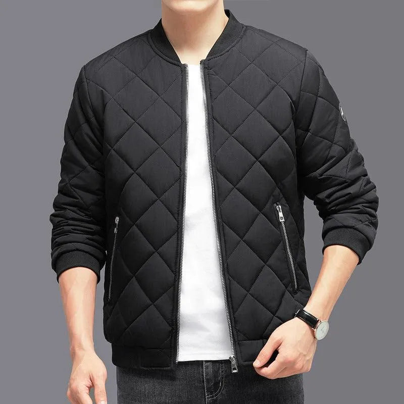 Levoire | Veste avec broderies en diamant pour hommes