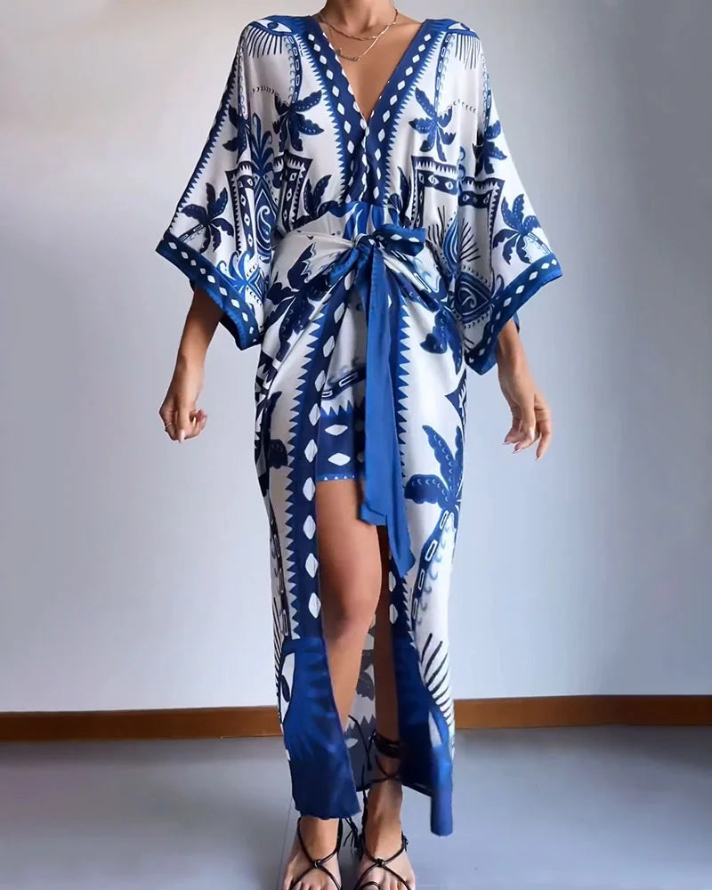 Levoire | Tendance Mode Robe Maxi Imprimée