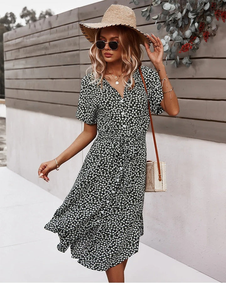 Levoire | Robe À Motif Floral Pour L'Été
